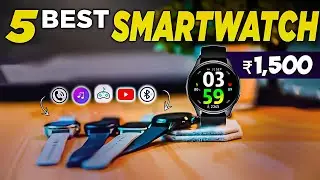 Top 5 Best Smartwatch Under ₹1,500 2025  🔥🔥 15 Days Battery Smartwatch in ₹1,500