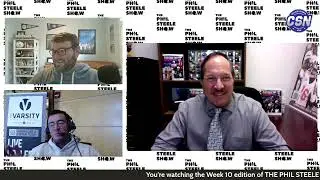 The Phil Steele Show - Week 10 College Football Picks - October 30, 2025