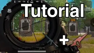 M416 + half grip +6X No recoil tutorial  ❤️