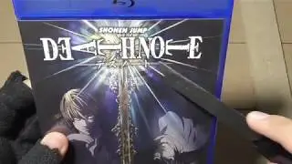 Death Note The Complete Series Blu ray unboxing ASMR