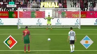 Argentina vs Portugal - FIFA world cup final Qatar 2022 - penalty shootout highlights | FIFA mobile