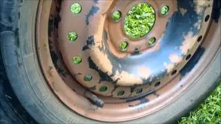 Winter Tire Painting - 1st rim