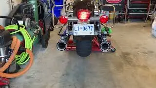 Zippers Redshift 468 installed in 2017 Road King with 107 M8 engine
