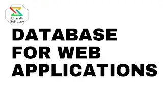 Databases for Web Applications.