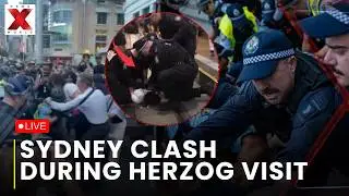 Palestine Protest Live: Protest erupt during Israeli President Isaac Herzog Sydney Visit