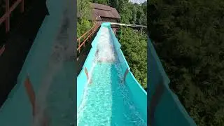 💦 Le Scoot Log Flume POV | Busch Gardens Williamsburg  #buschgardens #LeScoot #LogFlume  #Shorts