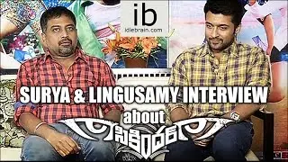 Surya & Lingusamy interview about Sikindar - idlebrain.com