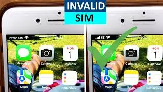 Как исправить недействительную SIM-карту на iPhone &mdash; Исправлена ​​проблема с недействительной SIM...