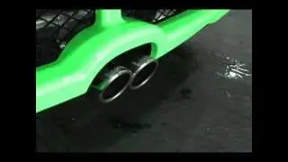 Smart Roadster Janspeed Performance exhaust - stainless steel