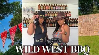 Our Wild West themed BBQ l Party prep VLOG 