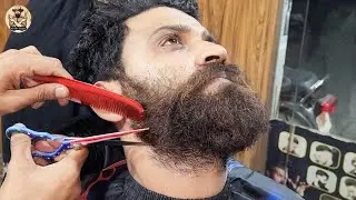 Perfect Beard Shape🤩 by Expert Barber ASMR Beard Trimming | Relaxing Barber Shop 💈Video 2026 👌
