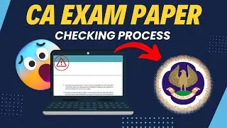 CA Exam Paper Checking Process | how ICAI Really Check Your Papers | CA Foundation,Inter & Final