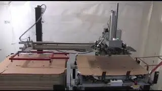 Machine for octabin boxes