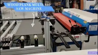 WOOD PLANK MULTI RIP SAW MACHINE