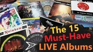 15  Greatest LIVE Albums of the 70's  ⭐  Must Haves for any Vinyl or CD Collection ⭐ Iconic Albums!