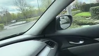 Driving in cascade park and Fischer landing area