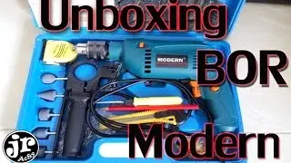BOR Listrik murah meriah (UNBOXING) merk MODERN