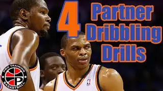 4 Partner Dribbling Drills | Partner Dribbling Workout | Pro Training Basketball