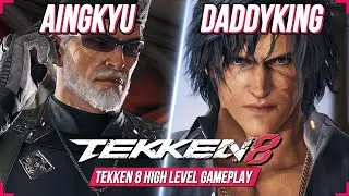 TEKKEN 8 ⚡ Aingkyu (VICTOR) vs Daddyking (CLIVE) Aggressive Gameplay ⚡ T8 Ranked Match ⚡