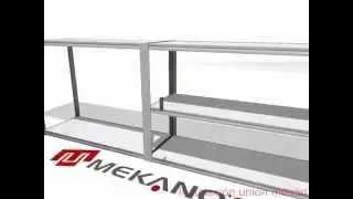 Slotted Angle Iron,Slotted Angle Iron Vinarack,Slotted Angle Racks Vinarack,Slotted Angle Shelving
