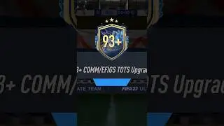 INSANE 93+ EFIGS TOTS Upgrade Pack 🔥 #shorts #fifa23 #tots