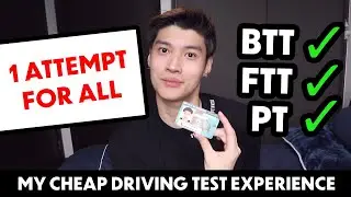 [TIPS!!] My CHEAP DRIVING TEST EXPERIENCE in Singapore | FIRST ATTEMPT AND PASSED | Story Time