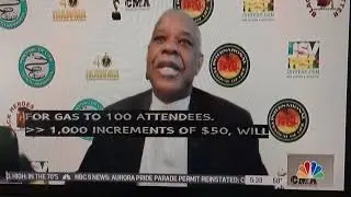 CASH FOR GAS Giveaway at Intl Festival of Life, July 2nd-4th, Chicago. Ephraim Martin told the media