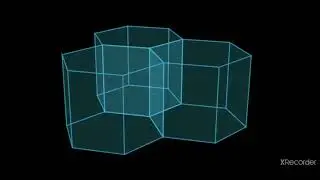 3D Visualisation of Hexagonal Closed Packing Unit cell.