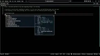 Printing my name and channel name in python