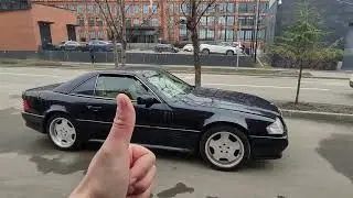 Продал легенду  SL 500 мерседес, кабриолет