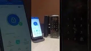 door lock with mobile operating #gadget #kolkata #secureye #lock #digitallock #doorlock #security
