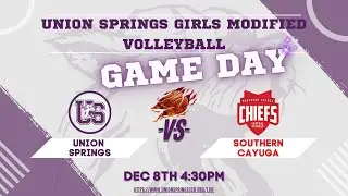 Union Springs vs Southern Cayuga Girls Modified Volleyball
