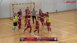 1/2 PP mecz nr 2 - Team Lębork - Red Dragons Pniewy 4-4 (3-0)  21.04.2021