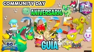 📢LA MEJOR GU&Iacute;A PARA EL COMMUNITY DAY ANIVERSARIO 2025: IV'S, MEGAS, PVP, PVE, LEGADOS.. Pok&eacute;mon GO