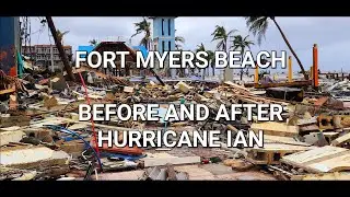 Fort Myers Beach Before and After Hurricane Ian Aerial + Photos