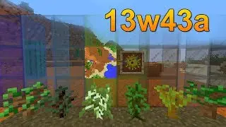 Minecraft 13w43a - New Saplings!