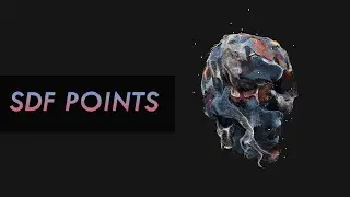 SDF Points - Houdini