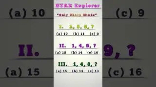 Only Smartest Minds Can Crack These Number Patterns #trick