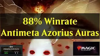 Anti-meta Azorius Auras | Historic BO1 | Platinum Ranked