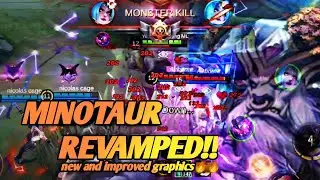 MINOTAUR REVAMPED! NEW SKILL EFFECTS🔥🔥🔥