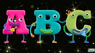ABC Song for Kids 🎶 | Learn Alphabet A to Z with Fun Colors & Music