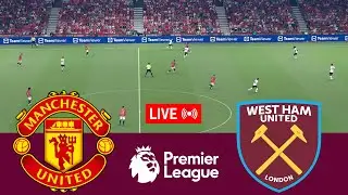 🔴Manchester United vs West Ham United LIVE⚽ Premier League 25/26 Full Match - Video Game Simulation