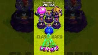 See how light passes everywhere #superarcher | Clash Of Clans | Clash Karo #shorts #clashofclans