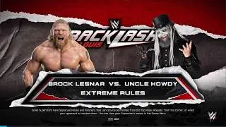 BROCK LESNAR VS UNCLE HOWDY - FULL MATCH - WWE WORLD HEAVYWEIGHT CHAMPIONSHIP - WWE SUPERSLAM