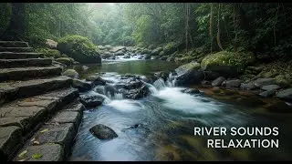 Sleep Better Tonight 😴 Soft Waterfall & Forest Sounds (24/7 LIVE)