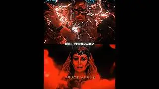 DCEU Flash vs MCU Scarlet Witch #shorts #marvel #dc #viral