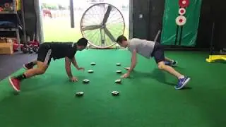 Team USA Karate Athletes Reaction Training