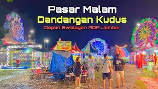 Pasar Malam tradisi Dandangan 2026 depan pasar swalayan ada Jember kudus