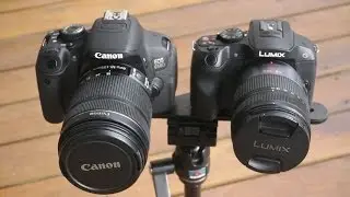 CANON 650D vs PANASONIC G6 Video comparison