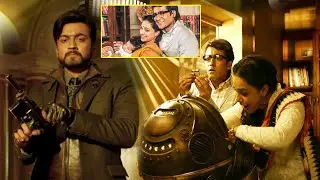 Suriya Dual Role As Lovely Father And Devil Villain Super Scene || Nithya Menen || Maa Telugu Movies